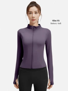vetega Women Sports Jackets - 紫色 - 查看 1