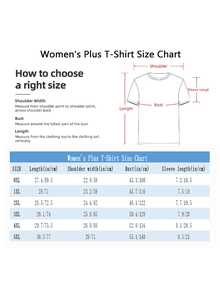 Plus-Size Scorpion Graphic Tee - Bold "BIG SCORPIO ENERGY" Design Plus Size Women's T-Shirt, Comfortable And Breathable, Made OfPolyester 95% & Spandex 5%, Suitable For All Seasons. - 橘色 - 查看 6