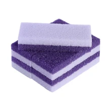 NOVAL Pumice Stone For Feet Scrubber Dead Skin Disposable Foot Pumice Foot Callus Remover Pedicure Tools Purple Pumice Sponge Nail Salon Home Use,40 PCS - ColorB - View 5