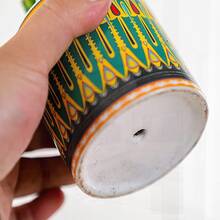 8 Pack Boho Ceramic Planter Pots With Bamboo Trays, 3 Inch Small Flower Pots With Drainage - Decorative Geometric, Floral, And  Designs