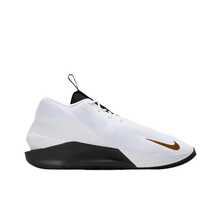 Nike 缓震支撑封装男子篮球鞋，全新抗扭曲超耐用柔软训练低帮篮球鞋，G.T. JUMP ACADEMY EP 金色点缀，时尚休闲篮球鞋，推荐用于场上表现，IH0635-170 - 白色 - 查看 3