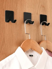 1/3Pcs Razor Holder Shaver Hook Hanger Stand For Shower,Stainless Steel Non Perforated Shaver Racks,Stainless Steel Razor Holder For Shower,Razor Holder Hooks,Waterproof Self-Adhesive Shaver Holder,Bathroom Storage Brackets,Wall Mounted Non Drilling Hanging Storage Racks,Ideal For Bathroom,Kitchen,School,Dormitory,Apartment