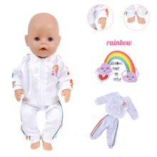 Ropa para muñecas bebé de 14 a 18 pulgadas, accesorios de ropa para muñecas bebé recién nacidas, regalo de vestir para niños, ropa para muñecas bebé de 18 pulgadas/ropa para muñecas de 14 a 16 pulgadas/ropa para muñecas de niña