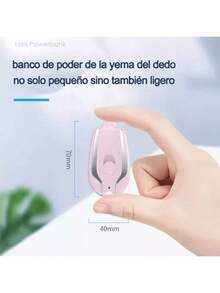 Power Bank Llavero Cargador De Emergencia Tipo C Lightning - Multicolor - Ver 2