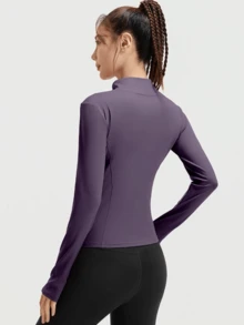 vetega Women Sports Jackets - 紫色 - 查看 2
