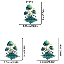 1/2/3 piezas Pegatinas lavables de setas lindas DIY de nivel A, pegatinas de transferencia de calor, para camisetas de mujer/hombre, mochilas, almohadas, insignias decorativas, etiquetas, gorras de béisbol, mochilas, etc.