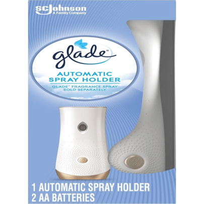 Glade Automatic Air Freshener Spray Holder, For Home And Bathroom, 1 Count