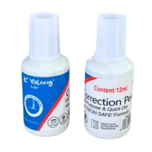 Set Of Creative And Original Correctors In Various Models, Presentations And Unique Designs, Super Fun And Functional To Make Correcting Easier, Faster And More Colorful, Eliminate Errors In A Practical, Precise And Stylish Way At School, The Office Or At Home - White - View 2