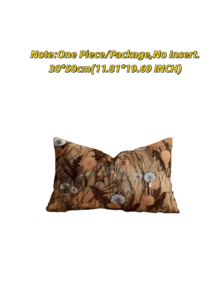 1个/2个蒲公英图案装饰方形枕套，适合所有季节，多种尺寸可选，高密度多色提花面料枕套，不含枕芯，拉链封口，适用于节日派对、沙发靠垫、床、客厅、办公室、汽车，也可作为礼物。 - 淺棕色蒲公英 - 查看 12