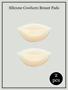 2/4 Piece Silicone Inserts Without Any Adhesive. Can Be Used Directly Inside Underwear. Reusable Bra Pads. Ideal For Swimming And As A Hidden Bra Pad. Completely Upgraded And Thickened.