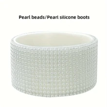 1 pièce Manchon de tasse en silicone à fond pointu, couvercle de protection antidérapant pour gobelets de 20oz/30oz/40oz