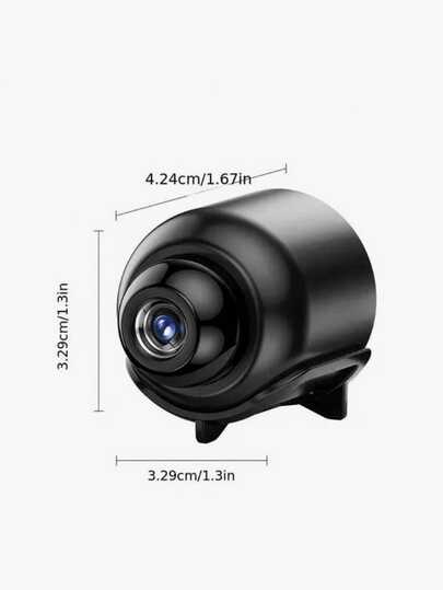 480P/720P Mini HD Home Monitoring Camera Evening Vision, Motion Alerts, Continuous Capture, Pack/2 Packs/4 Packs Compact Auto Indoor Zwart view 11