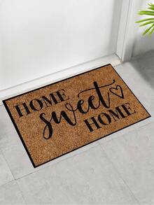 1pc Home Sweet Anti-Slip Doormat - Bedroom Carpet, Entryway Rug Carpet, Suitable For Home Decor, Room Accessories, Living Room, Study, Bedside, Sofa, Balcony - Multicolor - View 12