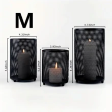 1/3/12pcs Set Decorative Hurricane Wishing Candle Holder Candle Holder Suitable For Retro Style/Elegant Lantern Style Table Center Decoration Suitable For Wedding/Party Table Center Decoration Home Decoration