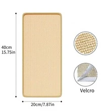 1PC Sisal Cat Scratch Board Sturdy Cat Scratch Pillar Heavy Duty Anti-Scratch Mat Cat Gift For Living Room Bedroom Sofa Wall Cat Owner Cat Exercise And Rest Promote Scratching Habits Valentine's Day Thanksgiving Party Birthday Gifts - Multicolor - View 14