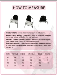 Ogni set è composto da 10 pezzi di piastre per unghie quadrate in acrilico fatte a mano nello stile francese, con decorazioni di strass, pois e petali, disponibili in vari toni e colori nudi. 3 misure per adattarsi, adatte per feste, balli e uso quotidiano, viene fornito con un kit per unghie, rendendolo un regalo ideale di unghie finte per signore e ragazze.