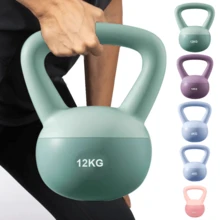Fitness Soft Kettlebell,Kettlebell Anti-Slip Grip Weight For Home Workouts, Kettlebells Set Strength Gym Exercise - Blue-6kg - View 4
