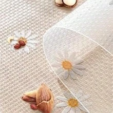 Premium Non-Slip Shelf Liners - 118.11 Inch Roll, Durable EVA Cabinet Mats, Cut-To-Size Waterproof Drawer Liners With Modern Daisy Pattern, Multipurpose For Refrigerator, Drawers, Desks, Shoe Closets - Moisture-Resistant And Heat-Insulating