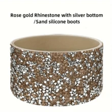 1 pièce Manchon de tasse en silicone à fond pointu, couvercle de protection antidérapant pour gobelets de 20oz/30oz/40oz