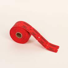 500pcs/1000pcs Raffle Tickets, Matching Numbered Coupons, Can Be Used As Event Tickets, Admission Passes, Class Rewards, Fundraising Activities, And Prize Vouchers - Red - View 12