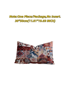 1/2 vỏ gối vuông trang trí phong cách Bohemian, phù hợp cho mọi mùa, nhiều kích cỡ, vải jacquard nhiều màu sắc mật độ cao, không kèm ruột gối, có khóa kéo, thích hợp cho các bữa tiệc ngày lễ, bọc đệm sofa, giường, phòng khách, văn phòng, ô tô và làm quà tặng. - Bohemian nhiều màu - Xem 10