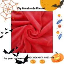 1pc Soft Plush Fabric Material, Suitable For Thanksgiving Decoration, DIY Handmade Home Textile, Applicable To Flannel - Multicolor - View 55