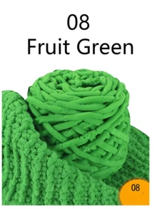 1/2/3团粗雪尼尔纱线,适合编织,圣诞手工DIY礼品套装,1股超大冰丝纱线散装100克/团,柔软DIY钩编线,适用于毯子、拖鞋、帽子、围巾等手工工艺品 - 多色 - 查看 34