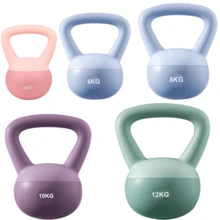 Fitness Soft Kettlebell,Kettlebell Anti-Slip Grip Weight For Home Workouts, Kettlebells Set Strength Gym Exercise - Blue-8kg - View 4