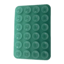 双面吸盘硅胶防滑可水洗手机支架贴纸 - 彩色 - 查看 13