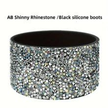 1 pièce Manchon de tasse en silicone à fond pointu, couvercle de protection antidérapant pour gobelets de 20oz/30oz/40oz