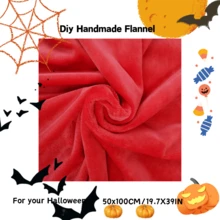 1pc Soft Plush Fabric Material, Suitable For Thanksgiving Decoration, DIY Handmade Home Textile, Applicable To Flannel - Multicolor - View 54