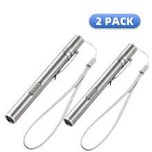 1 件 USB 可充电迷你袖珍 LED 手电筒 - 便携式笔形手电筒，适合户外和应急使用、露营配件