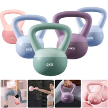 Fitness Soft Kettlebell,Kettlebell Anti-Slip Grip Weight For Home Workouts, Kettlebells Set Strength Gym Exercise - Blue-6kg - View 6