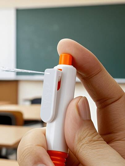 1 Stück modischer und lustiger Wasserstift - Schüler-Streich & Entspannungswerkzeug, geeignet für Schule und Büro (Zufallsfarbe)