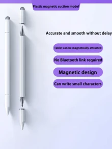 3-i-1 magnetisk universal pekpenna, lämplig för Android, iPad, surfplatta, smartphone, moderiktig stil, iPad-version, surfplatteversion, iPad-pekpenna