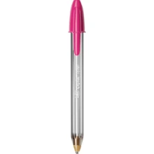 Bic Cristal Fun Ballpoint Pens, Pink Ink Smudge-Proof Writing Pens And Wide Point (16mm), Pack Of 20 - Màu B - Xem 2