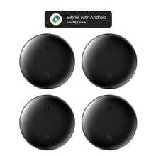 Android 蓝牙追踪器、全球 GPS 定位器、宠物防丢失报警器、汽车定位器、远程精确追踪、一键设备呼叫、持久电池、适用于 Android“Find Hub”APP、适用于老人、宠物、汽车、钥匙、包等防丢失追踪和定位，仅支持 Android 系统（不兼容 Apple 和）