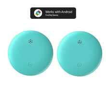 Android 蓝牙追踪器、全球 GPS 定位器、宠物防丢失报警器、汽车定位器、远程精确追踪、一键设备呼叫、持久电池、适用于 Android“Find Hub”APP、适用于老人、宠物、汽车、钥匙、包等防丢失追踪和定位，仅支持 Android 系统（不兼容 Apple 和）