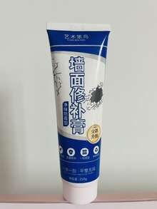 1/2pcs Wall Repair Latex Paint, Indoor Wall Painting Cleaner, White Wall Filler Putty Paste, Anti-Mildew & Odor-Free Wall Repair Paste