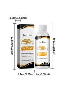 100ml/3.38oz Jewelry Cleaning Liquid - Jewelry Care - Stain Remover - Cleaner For Gold, Silver And Glass Surfaces - Multicolor - View 10