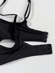 3 件套女士无钢圈提升文胸 - 无缝舒适，柔软透气面料，无钢圈和可拆卸肩带，纯色适合日常和场合穿着，舒适内衣，精致内衣，光滑质地文胸，灵活贴合文胸 - 彩色 - 查看 6