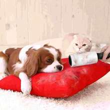 Roller Hair Remover - Perfect For Furniture, Clothes, Dog And Cat Hair Cleaning, 240/80 Tear Super Sticky Cotton Roller Filling - Pet Hair Remover - Including Handle And Replacement Paper, Carpet Cotton Roller, Portable Pet Hair Removal Tool, For Clothes, Sofas, Bedding, Living Room Furniture, Bedrooms, Car Carpets, Car Seats, Car Interior Details - Multicolor - View 6