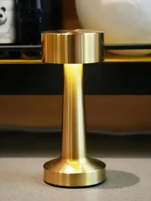 1pc Simple Metal USB Light, Creative Decorative Lamp, USB Charging, Touch Dumbbell Bar Restaurant Living Room Atmosphere LED Light