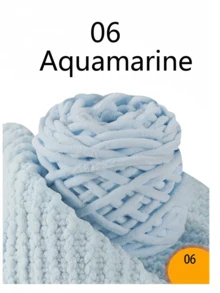 1/2/3团粗雪尼尔纱线,适合编织,圣诞手工DIY礼品套装,1股超大冰丝纱线散装100克/团,柔软DIY钩编线,适用于毯子、拖鞋、帽子、围巾等手工工艺品 - 多色 - 查看 57