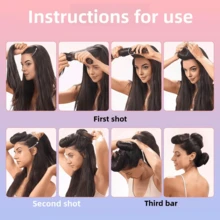 三件套卷发器套装，缎面无热卷发器套装，包含卷发棒、头带卷发器和电卷发器，可睡眠时使用，高回弹橡胶填充，柔软舒适，美发工具，美发用品，旅行必备，旅行，理发师，发型师，理发师配件，情人节礼物，美发用品，发型师，理发店，沙龙，度假必备，美发产品，理发店，情人节礼物，女士旅行必备，发型师工具 - 彩色 - 查看 10