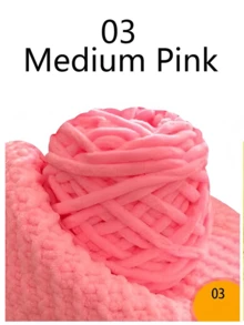 1/2/3团粗雪尼尔纱线,适合编织,圣诞手工DIY礼品套装,1股超大冰丝纱线散装100克/团,柔软DIY钩编线,适用于毯子、拖鞋、帽子、围巾等手工工艺品 - 多色 - 查看 48