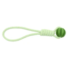 ​​Pet Rope Knot Chew Plush Dog Toy - Interactive Play Toy For Dogs​ - Màu xanh lam - Xem 4