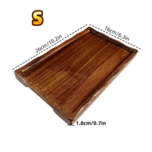 Tocător din lemn de 2 dimensiuni - Tocător etanș, Tocător de bucătărie, Tocător de brânzeturi, Tocător de pâine, Tocător de fructe, Tocător din lemn de trandafir, Tocător multifuncțional, Tavă pentru micul dejun, Tavă decorativă, Potrivit pentru acasă, restaurant și utilizare în exterior