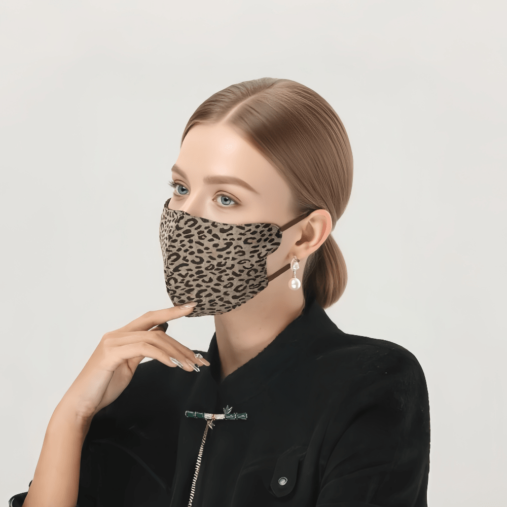 1 Stück Mehrfarbige Blumen bestickte, süße und sexy Maske für Frauen, Einweg-Einzelverpackung, im Ins-Stil, hoher ästhetischer Wert, leicht und atmungsaktiv