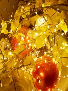 1 pieza Luz de Bengala LED, Luz de Hadas LED, Luz de Decoración de Hadas con Alimentación USB y Control Remoto, 8 Modos de Iluminación Adecuados para Diversas Escenas Festivas como Fiestas, Navidad, Acción de Gracias, Carnavales, Bodas, Cumpleaños, etc. - USB + control remoto - Ver 10